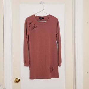 Streetwear Casual Long Slevee Dress